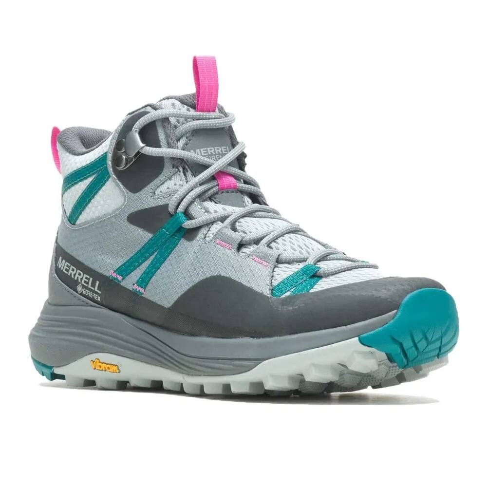 Merrell Hiking Boots Women's 11 Gray Siren 4 Mid Goretex New
